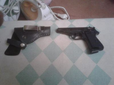 Лот: 15460046. Фото: 1. Пистолет Walther (Вальтер) , 9мм. Газовое, травматическое оружие