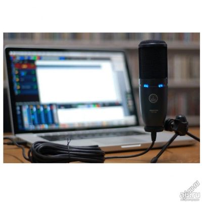 Лот: 9575985. Фото: 1. Микрофон AKG Perception 120 USB... Студийные микрофоны, радиомикрофоны и радиосистемы