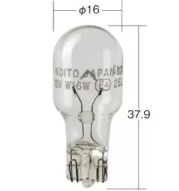 Лот: 21993432. Фото: 1. Лампа Абц 12V W16W Koito T-16... Оптика и освещение