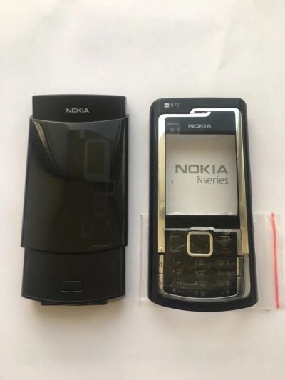 Лот: 11529075. Фото: 1. Корпус Nokia N72 под ориг. (+клавиатура... Корпуса, клавиатуры, кнопки