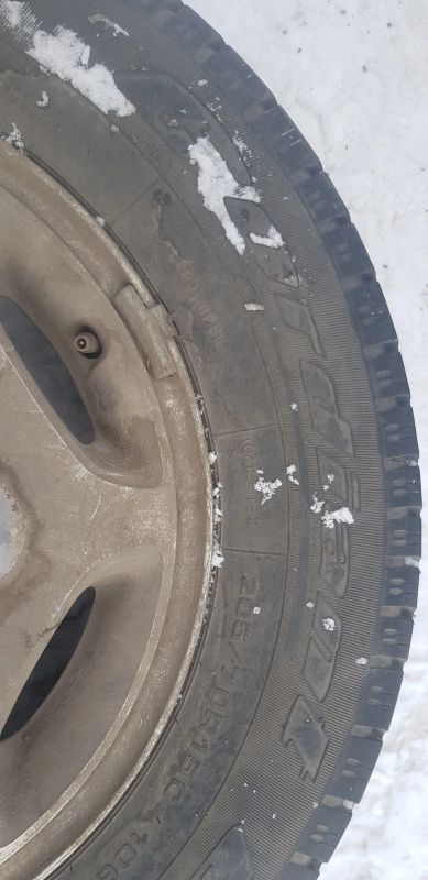 Лот: 15083798. Фото: 1. Шина Cordiant 1шт стояло на Toyota... Шины