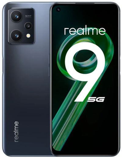 Лот: 19859150. Фото: 1. Смартфон Realme 9 5G 4/64Gb Black. Смартфоны