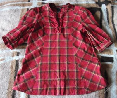 Лот: 1731490. Фото: 1. Рубашка-распашонка H&M р. 42-44. Блузы, рубашки, водолазки
