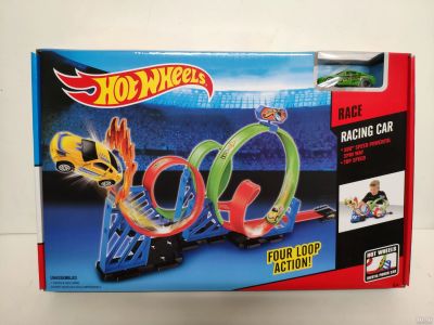 Лот: 13113704. Фото: 1. Набор hot wheels. Тройное Кольцо... Конструкторы