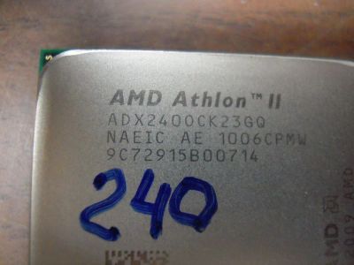 Лот: 5612518. Фото: 1. Процессор AM3 Athlon 240 II (2... Процессоры