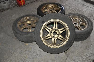 Лот: 2594537. Фото: 1. Японские диски r15 sparco. Шины на дисках