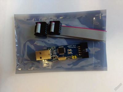Лот: 6820808. Фото: 1. Программатор usbasp v2.0. Микроконтроллеры