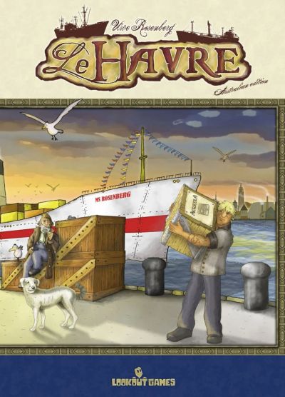 Лот: 12085413. Фото: 1. Настольная игра Гавр Le Havre... Настольные игры, карты