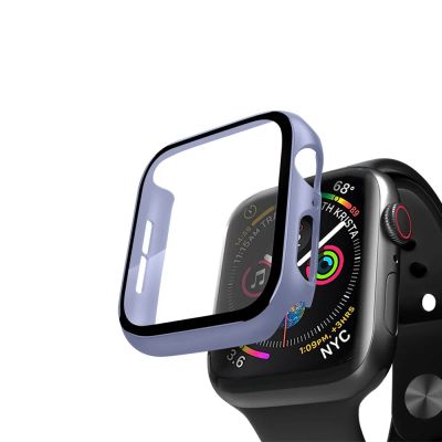 Лот: 24950209. Фото: 1. Кейс со стеклом для Apple Watch... Смарт-часы, фитнес-браслеты, аксессуары