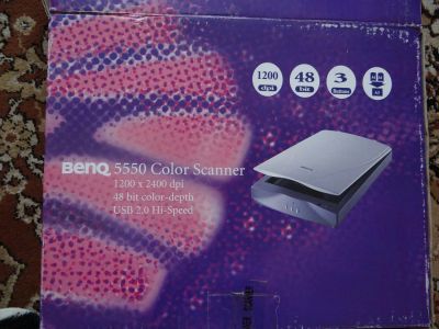 Лот: 3807859. Фото: 1. Сканер Benq 5550 по цене ниже... Сканеры