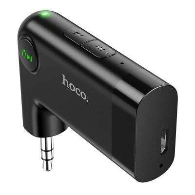 Лот: 21725379. Фото: 1. Bluetooth ресивер Hoco E53 (Чёрный... Зарядные устройства, блоки питания, адаптеры сетевые для смартфонов