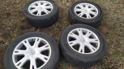 Лот: 17578493. Фото: 1. Колеса VW Touareg R18. Шины на дисках