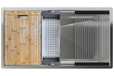 Лот: 24689429. Фото: 1. Мойка врезная Hoff Rinox. Мойки кухонные