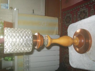 Лот: 5274535. Фото: 1. настольный светильник из СССР. Другое освещение