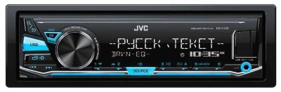 Лот: 10795407. Фото: 1. Автомагнитола JVC KD-X145 новое... Автомагнитолы
