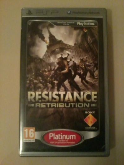 Лот: 6296393. Фото: 1. Resistance: Retribution (PSP). Игры для консолей