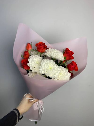 Лот: 25635089. Фото: 1. 3. Букет - комплимент сборный. Свежие цветы