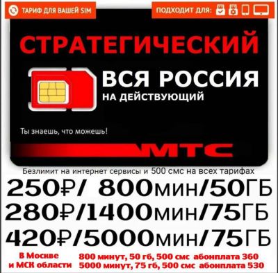 Лот: 23537171. Фото: 1. МТС тариф на ваш номер , сим-карта... SIM-карты, телефонные номера