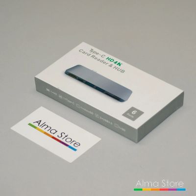 Лот: 18770957. Фото: 1. [Новая] Док-станция USB-C HUB... USB хабы