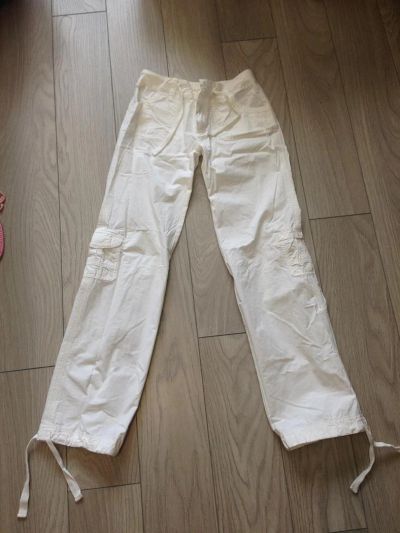 Лот: 3785579. Фото: 1. Очень хорошие белые брюки Benetton... Брюки, шорты