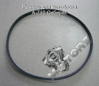 Лот: 11018193. Фото: 1. Ремень А-710 к мотоблоку Сибиряк... Запчасти