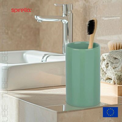 Лот: 25714787. Фото: 1. Стакан для зубных щеток Spirella... Аксессуары для ванной