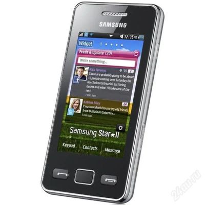 Лот: 1474797. Фото: 1. Samsung GT-S5260 Star II. Кнопочные мобильные телефоны