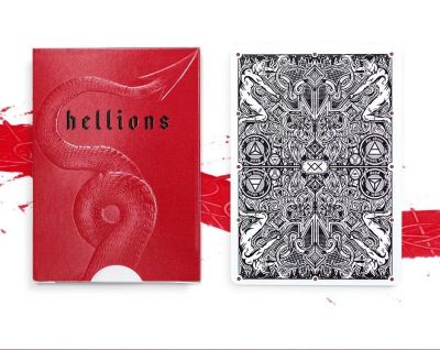 Лот: 16799072. Фото: 1. Карты Madison Hellions v3 от Ellusionist... Настольные игры, карты