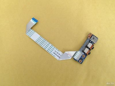 Лот: 9863522. Фото: 1. Плата с разьемами usb Audio для... Платы расширения, контроллеры, доп. порты