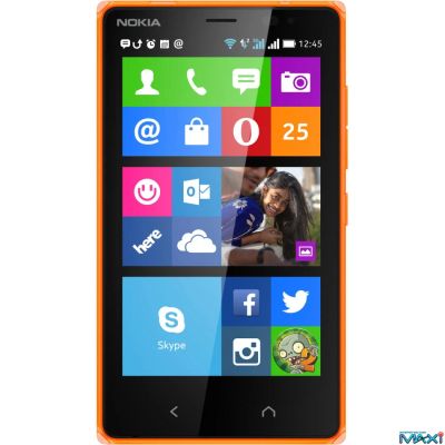 Лот: 8652834. Фото: 1. смартфон Nokia X2 Dual sim оранжевый. Смартфоны