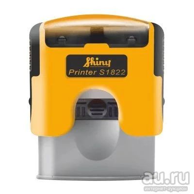 Лот: 13990857. Фото: 1. SHINY S-1822 (38 x 14 мм) цвет... Печати, штампы, оснастки