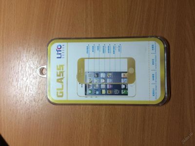 Лот: 5592034. Фото: 1. Защитное стекло на iPhone 5, 5s... Защитные стёкла, защитные плёнки