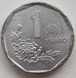 Лот: 11860668. Фото: 1. Китай 1 юань 1998. Азия
