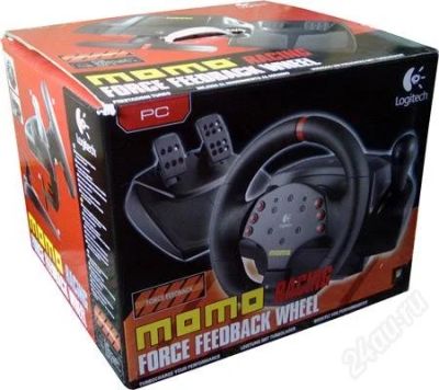 Лот: 83836. Фото: 1. Logitech MOMO Racing Force Feedback... Другое (комплектующие)