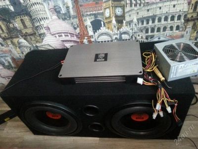 Лот: 2499598. Фото: 1. Сабвуфер mystery 1200W. Сабвуферы