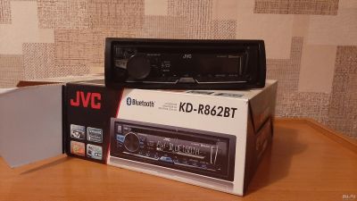 Лот: 14945936. Фото: 1. Автомагнитола JVC (Kenwood) KD-R862BT... Автомагнитолы