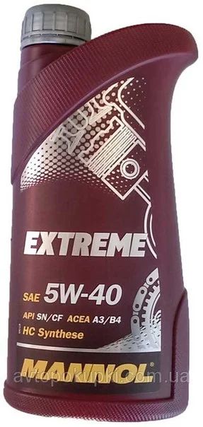 Лот: 9062562. Фото: 1. Mannol Extreme 5W-40 1L. Масла, жидкости