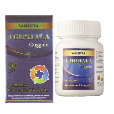 Лот: 22073219. Фото: 1. Самхита Трифала Гуггул Samhita... Другое (продукты)