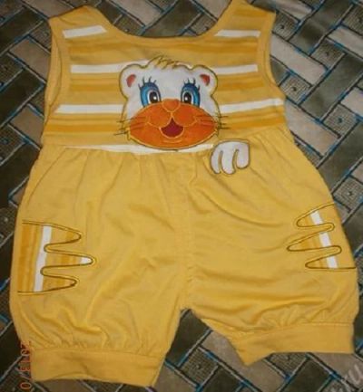 Лот: 4332493. Фото: 1. Комбинезон-песочник. Костюмы, пиджаки, комбинезоны