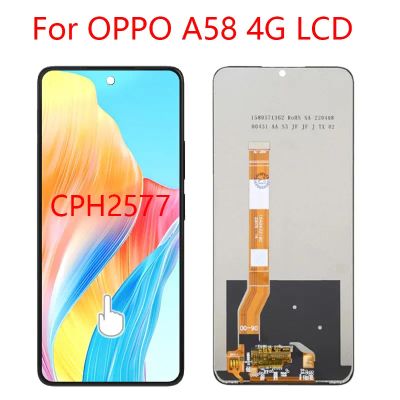 Лот: 22269923. Фото: 1. Дисплей для OPPO A58 4G (CPH2577... Дисплеи, дисплейные модули, тачскрины