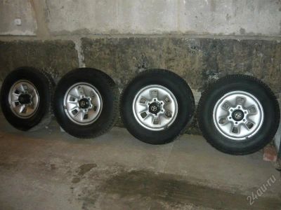 Лот: 1083795. Фото: 1. Идеально для Крузера 80. Bridgestone... Шины на дисках