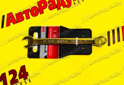 Лот: 18654391. Фото: 1. Ключ комбинированный 9 мм CrV... Наборы инструмента