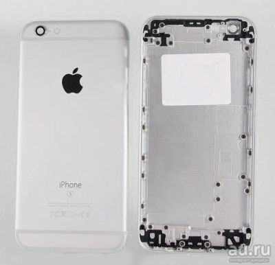Лот: 12147749. Фото: 1. Корпус iPhone 6S Серебро. Корпуса, клавиатуры, кнопки