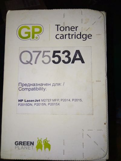 Лот: 18435757. Фото: 1. Картридж HP Q7553A. Картриджи, расходные материалы