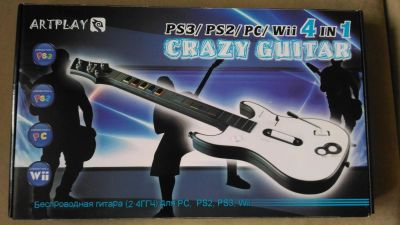Лот: 9265817. Фото: 1. Гитара Artplays Crazy Guitar для... Рули, джойстики