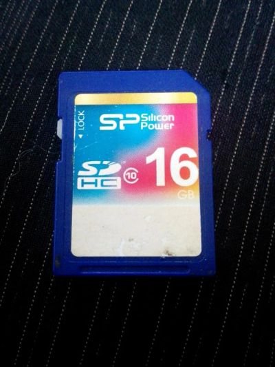 Лот: 4906370. Фото: 1. Карта памяти SD HC SiliconPower... Карты памяти