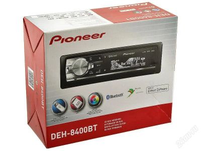 Лот: 2594487. Фото: 1. Pioneer DEH-8400BT + скидка на... Автомагнитолы