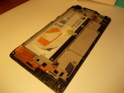 Лот: 6643101. Фото: 1. разбитый экран Huawei Honor 3c... Дисплеи, дисплейные модули, тачскрины