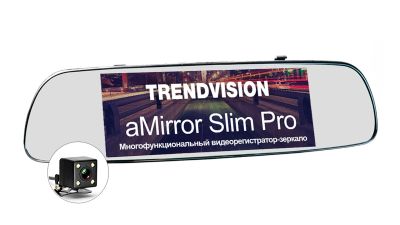 Лот: 15139688. Фото: 1. Видеорегистратор Trendvision aMirror... Видеорегистраторы,  радар-детекторы, системы парковки