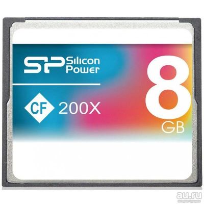 Лот: 10321895. Фото: 1. Silicon Power Compact Flash Card... Карты памяти